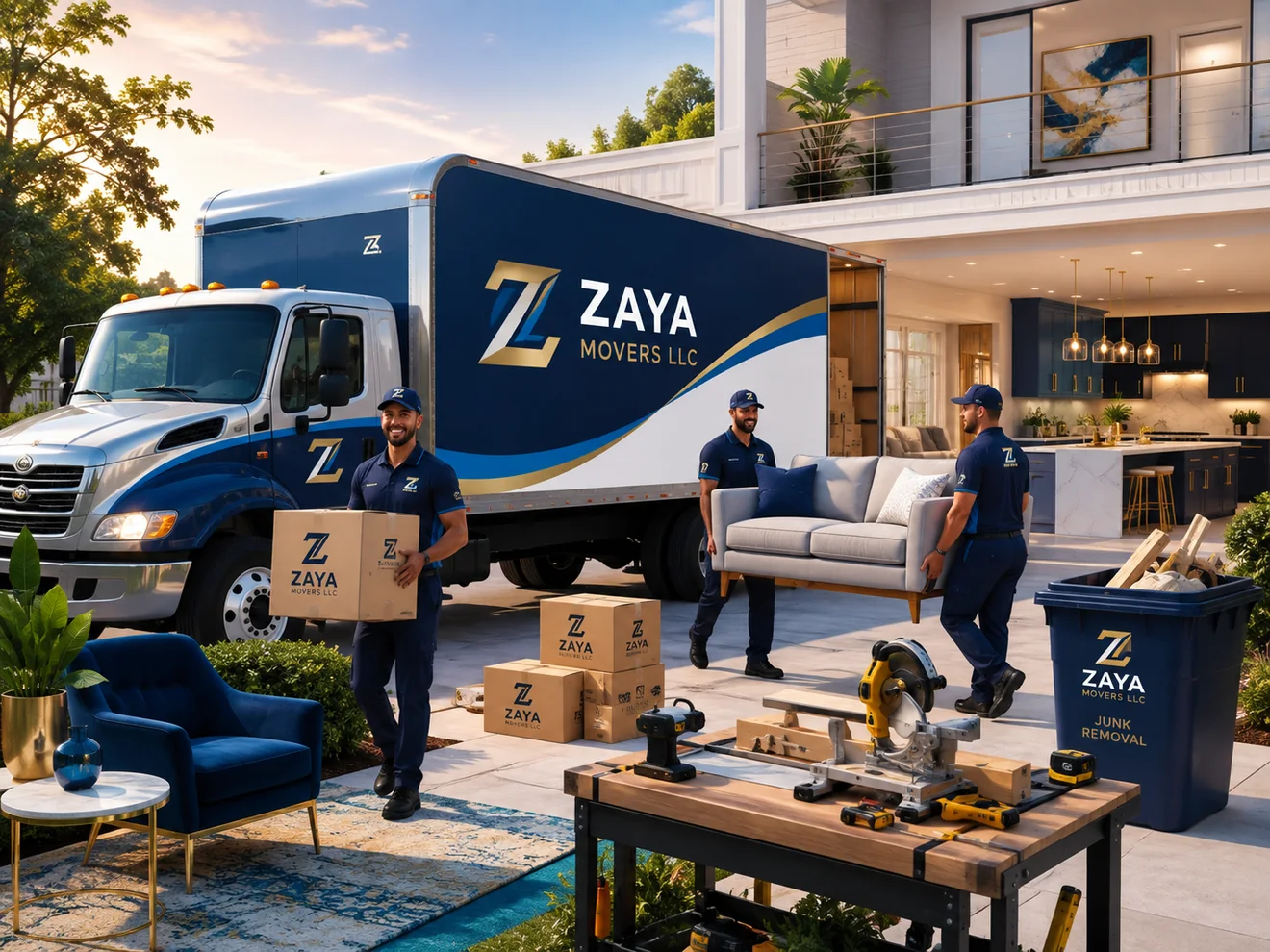 Zaya Movers services visual